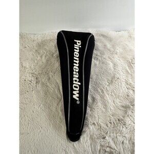 Pinemeadow golf club head cover for #1 fairway wood Black